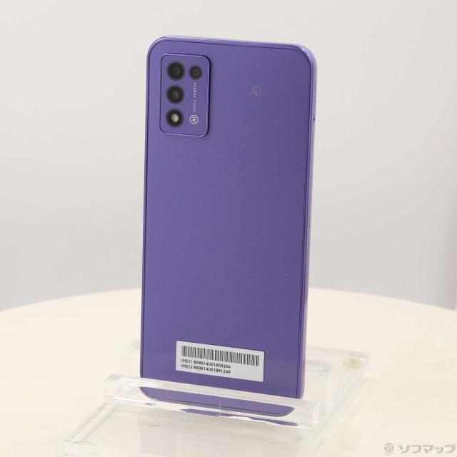 新品未使用Libero 5G III パープル A202ZT Libero 5G III パープル SIMフリー ワイモバイル 中古