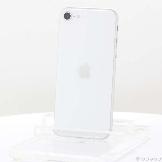 (中古)Apple iPhone SE 第2世代 64GB ホワイト MX9T2J/A SIMフリー(295-ud)