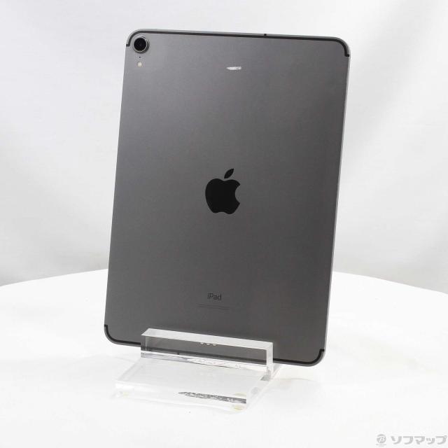 (中古)Apple iPad Pro 11インチ 512GB スペースグレイ MU1F2J/A SIMフリー(305-ud)