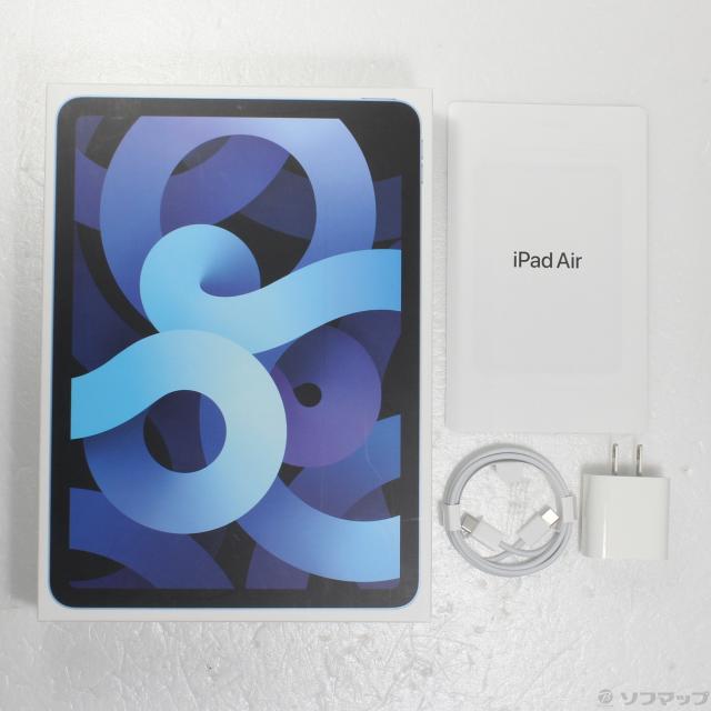 中古)Apple iPad Air 第4世代 64GB スカイブルー MYFQ2J/A Wi-Fi 中古)Apple iPad Air 第4世代 64GB スカイブルー MYFQ2J/A Wi-Fi