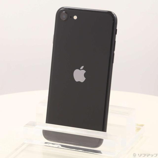 中古)Apple iPhone SE 第2世代 128GB ブラック MXD02J/A SIM