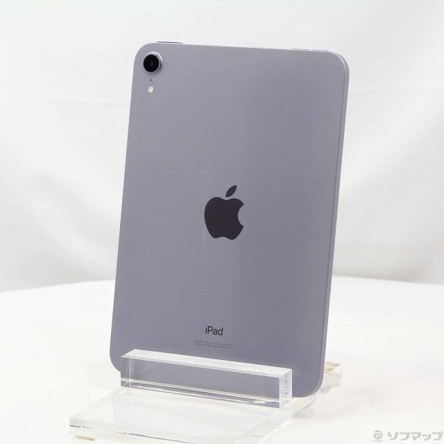 (中古)Apple iPad mini 第6世代 64GB パープル MK7R3J/A Wi-Fi(247-ud)