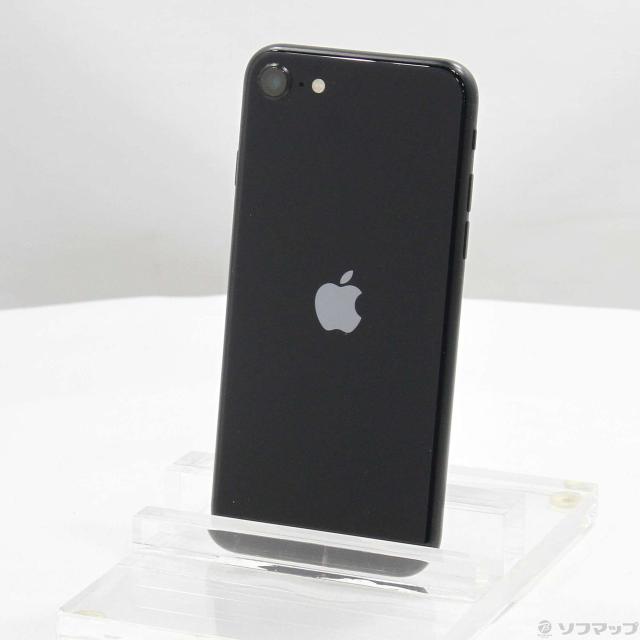 中古)Apple iPhone SE 第3世代 128GB ミッドナイト MMYF3J/A SIM