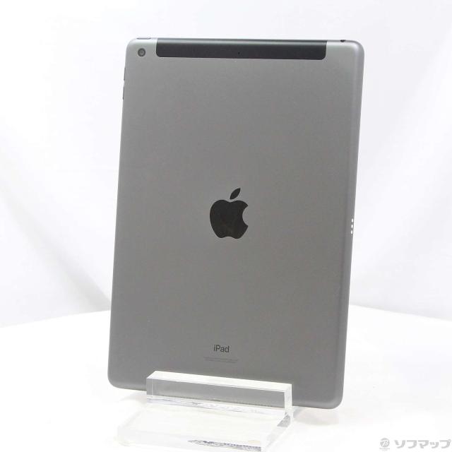 (中古)Apple iPad 第9世代 64GB スペースグレイ MK473J/A SIMフリー(198-ud)