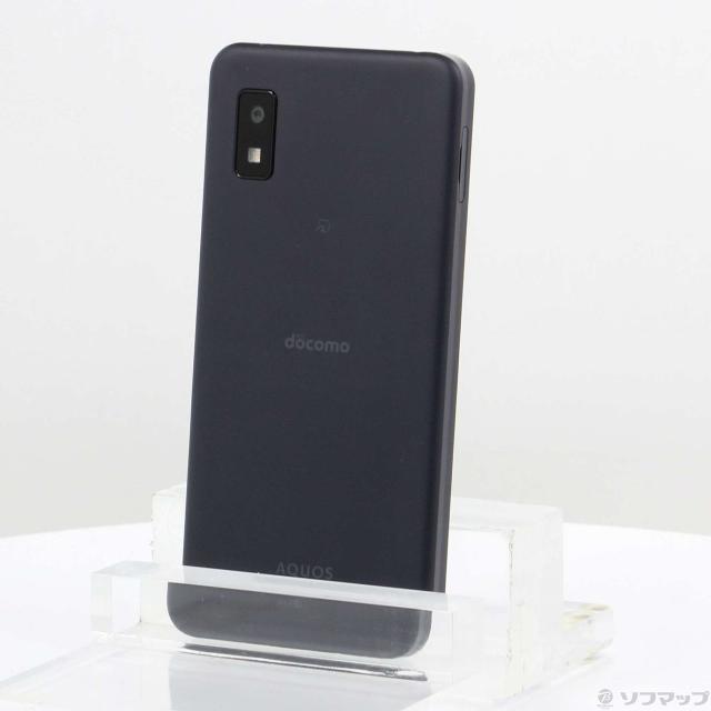 (中古)SHARP AQUOS wish3 64GB ブラック SH-53D docomo SIMフリー(269-ud)