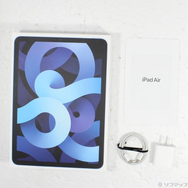 即購入可！iPadAir4 256GB WiFiモデル スカイブルー【中古】 iPadAir4