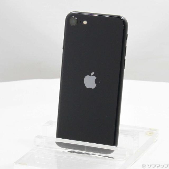 中古)Apple iPhone SE 第3世代 128GB ミッドナイト MMYF3J/A SIM
