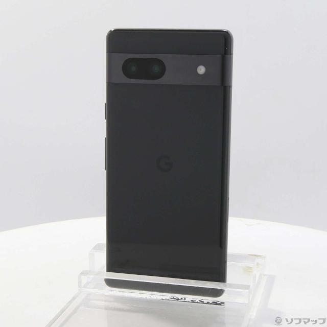 (中古)GOOGLE Google Pixel 7a 128GB チャコール GA03694-JP au SIMフリー(349-ud)