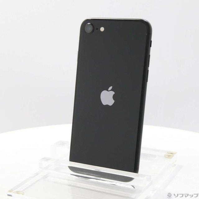 (中古)Apple iPhone SE 第2世代 256GB ブラック MXVT2J/A SIMフリー(348-ud)
