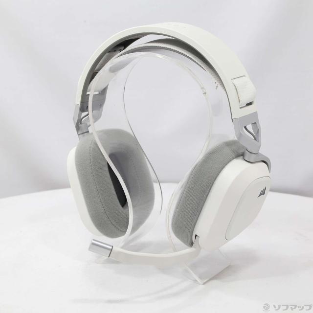 (中古)CORSAIR HS80 RGB WIRELESS White(377-ud)