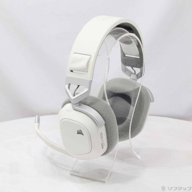 (中古)CORSAIR HS80 RGB WIRELESS White(377-ud)