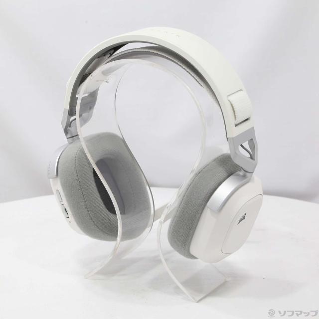 (中古)CORSAIR HS80 RGB WIRELESS White(377-ud)