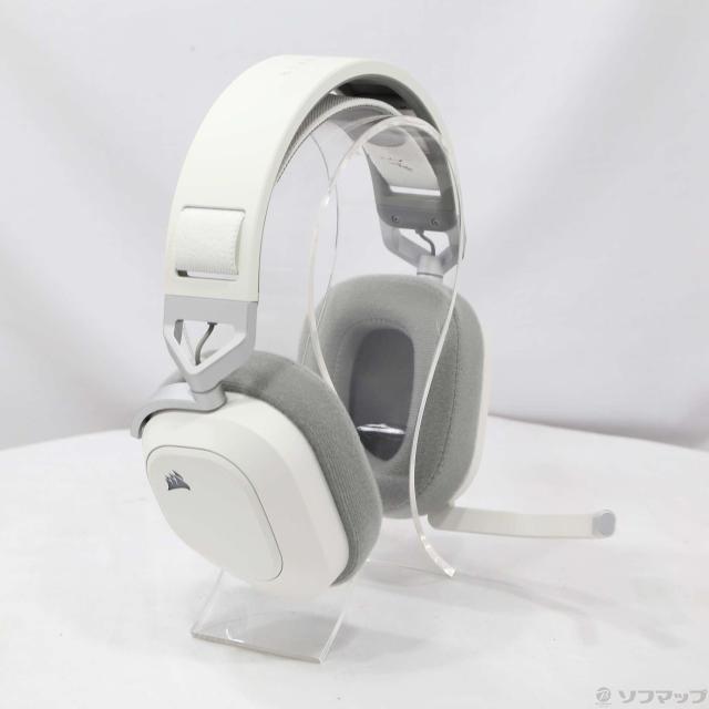 (中古)CORSAIR HS80 RGB WIRELESS White(377-ud)