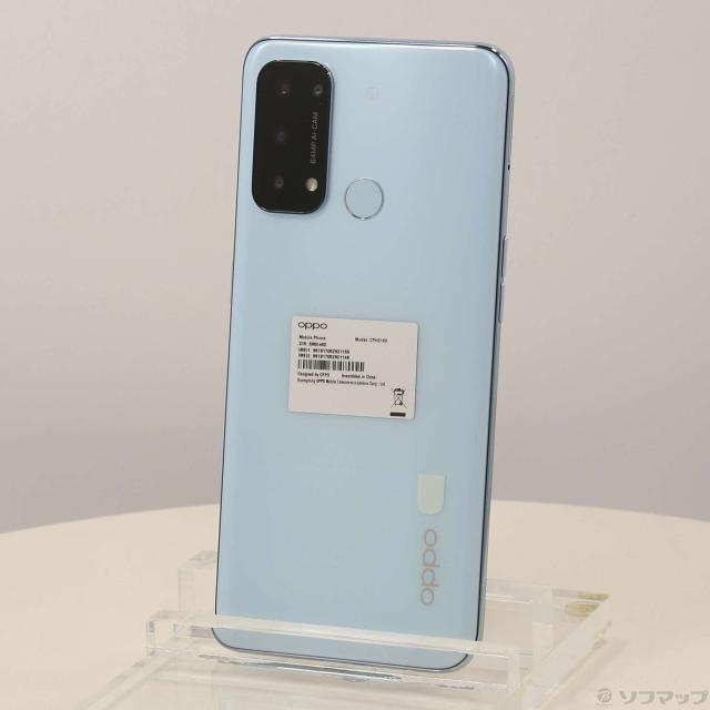 OPPO RENO 5 A アイスブルー 本日限り）OPPO Reno5 A アイスブルー 128 GB SIMフリー OPPO - OPPO