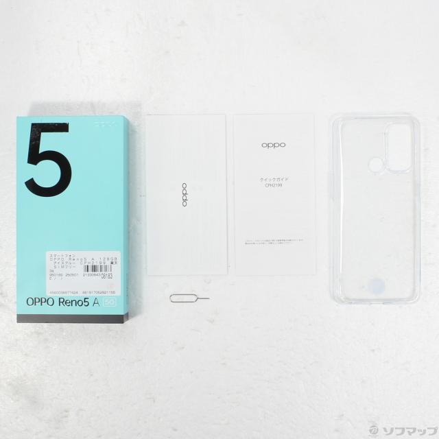 中古〕OPPO(オッポ) OPPO Reno5 A 128GB アイスブルー CPH2199
