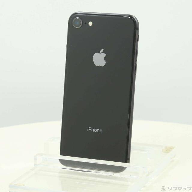 中古)Apple iPhone8 256GB スペースグレイ MQ842J/A SIMフリー