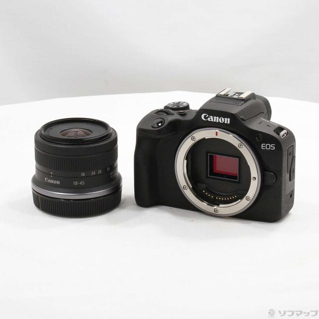 キヤノン ミラーレスカメラ EOS R100（レンズキット18-45mm） キヤノン