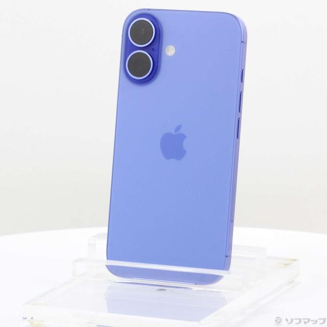 iPhone16 128GB 本体 ウルトラマリンsimフリー 100% 美品 iPhone 【新品 未開封品】SIMフリー 16 128GB [ウルトラマリン