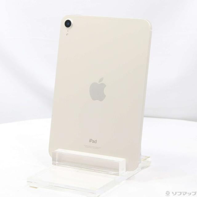 (中古)Apple iPad mini 第6世代 256GB スターライト MK8H3J/A SIMフリー(269-ud)