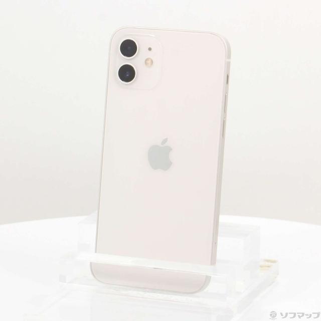 中古)Apple iPhone12 128GB ホワイト MGHV3J/A SIMフリー(269-ud)の