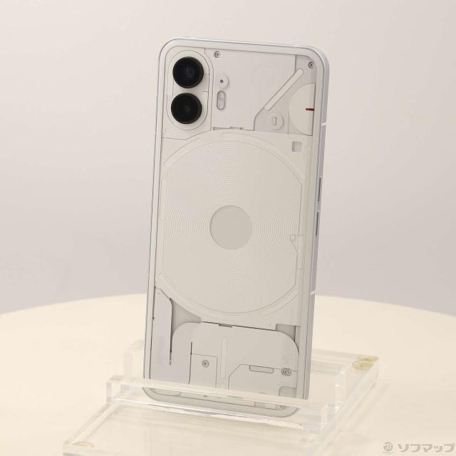 中古)Nothing (展示品) Phone(2) 256GB ホワイト A10400033 SIM 中古)Nothing (展示品) Phone(2) 256GB ホワイト A10400033 SIM