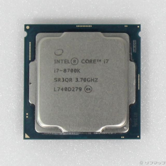 (中古品)Intel CPU corei7 8700K Intel core i7-8700K CPU 中古