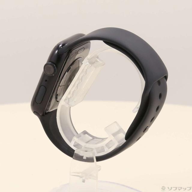 (中古)Apple Apple Watch Series 7 GPS 45mm ミッドナイトアルミニウムケース ミッドナイトスポーツバンド(371-ud)_1