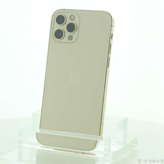 中古)Apple iPhone12 Pro 256GB ゴールド MGMC3J/A SoftBank(262-ud)
