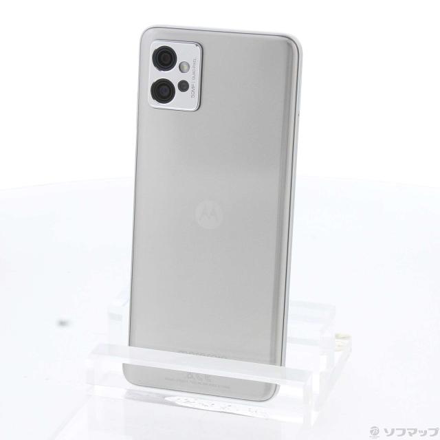 中古)Motorola moto g32 128GB サテンシルバー PAUV0003JP SIM
