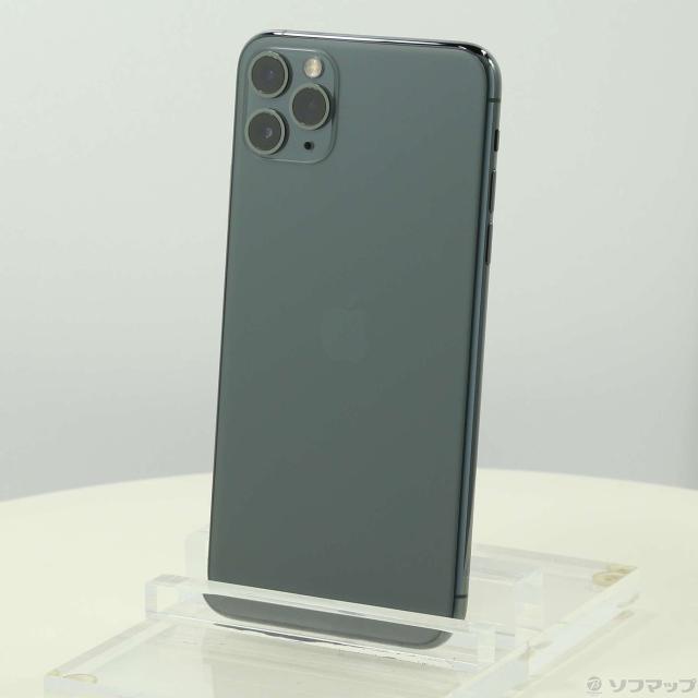 iPhone11 Pro Max 256G SIMフリー ミッドナイトグリーン