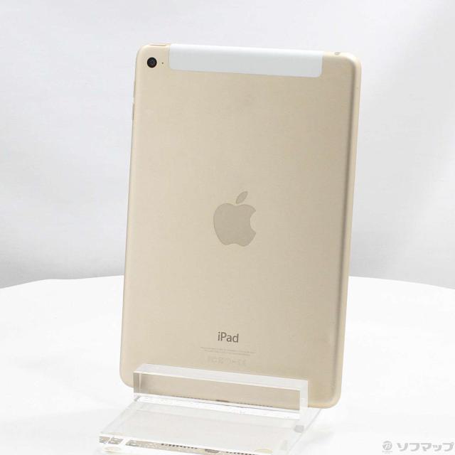品〕 iPad mini 4 32GB ゴールド MNWG2J／A SoftBank【295