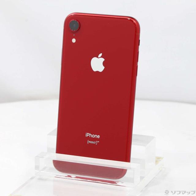 iPhoneXR　128GB　SIMフリー レッド iPhoneXR A2106 (MT0N2J/A) 128GB レッド 【国内版 SIMフリー