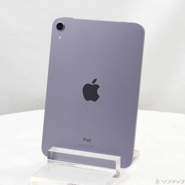 (中古)Apple iPad mini 第6世代 64GB パープル MK7R3J/A Wi-Fi(297-ud)