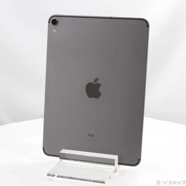 (中古)Apple iPad Pro 11インチ 64GB スペースグレイ MU0M2J/A SoftBank(258-ud)