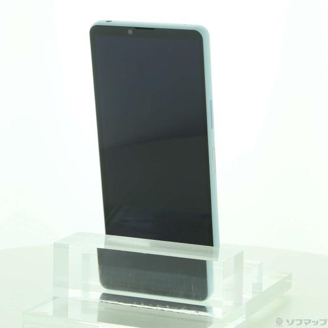 (中古)SONY Xperia 10 VI 128GB ブルー SOG14 au SIMフリー(251-ud)