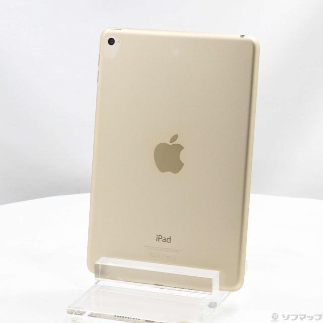 中古)Apple iPad mini 4 128GB ゴールド MK9Q2J/A Wi-Fi(258-ud)