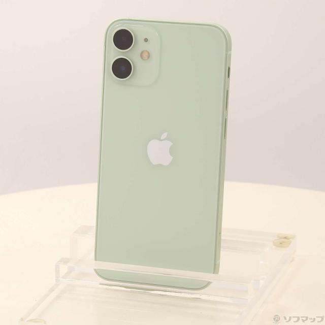 (中古)Apple iPhone12 mini 64GB グリーン MGAV3J/A SIMフリー(295-ud)