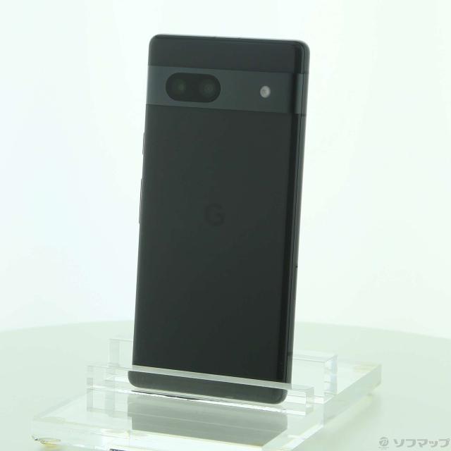 (中古)GOOGLE Google Pixel 7a 128GB チャコール GA03694-JP au SIMフリー(269-ud)