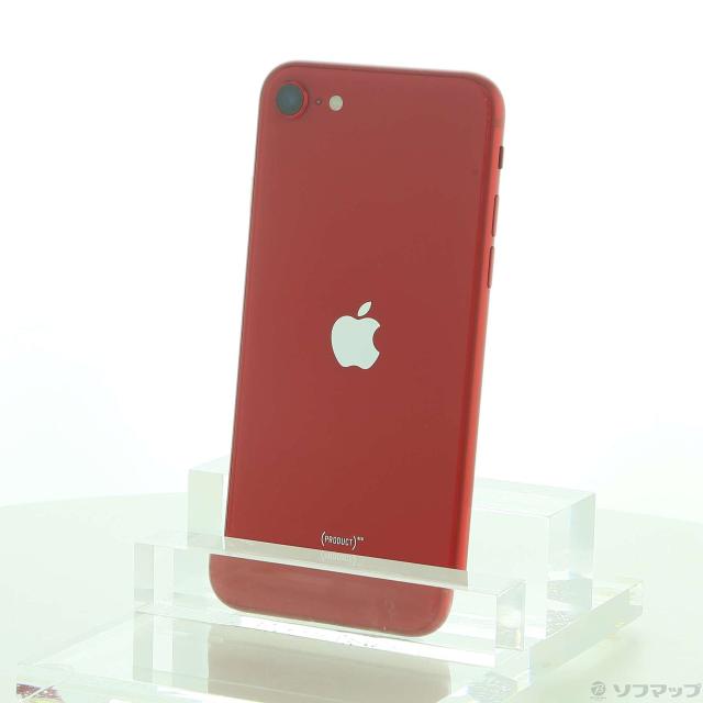 中古)Apple iPhone SE 第2世代 128GB プロダクトレッド MXD22J/A