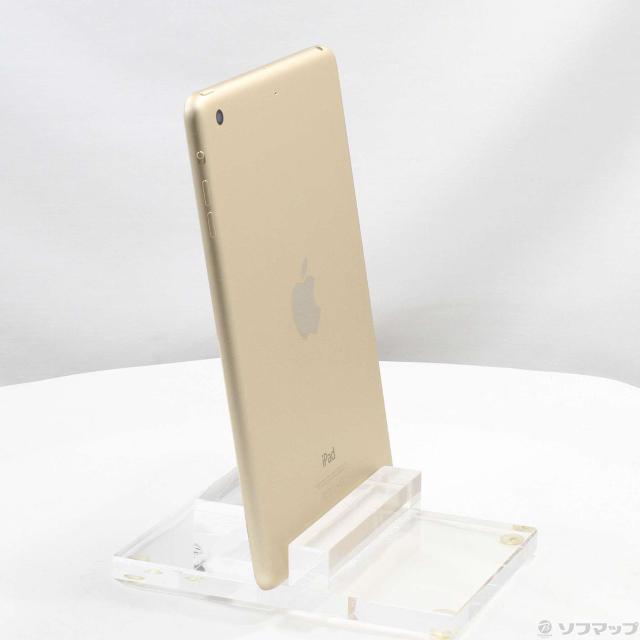 中古)Apple iPad mini 3 128GB ゴールド MGYK2J/A Wi-Fi(269-ud 