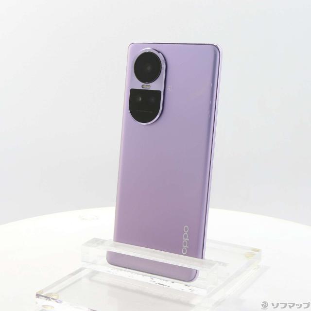 【未使用新品】OPPO Reno10 Pro 5G　グロッシーパープル　2 中古)OPPO OPPO Reno10 Pro 5G 256GB グロッシーパープル A302OP