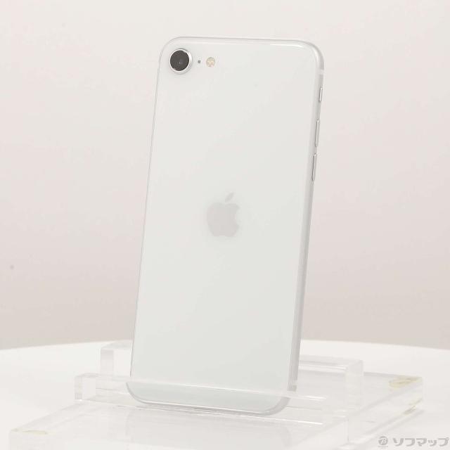 (中古)Apple iPhone SE 第2世代 256GB ホワイト MHGX3J/A SIMフリー(344-ud)