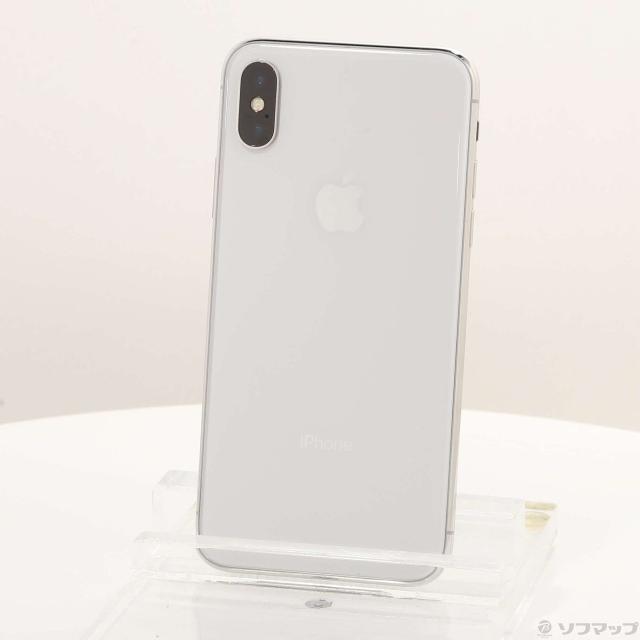 SIMフリー iPhoneX 256GB Silver シムフリー アイフォンX シルバー