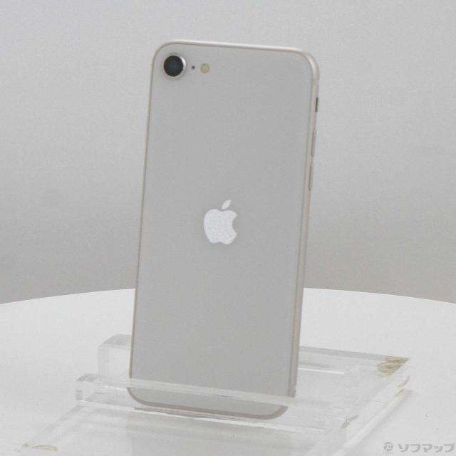 (中古)iPhone SE 第三世代 128GB ホワイト スターライト 中古】Apple au 【SIMフリー】 iPhone SE（第3世代） 128GB スター