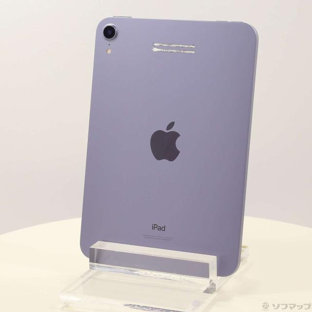 中古)Apple iPad mini 第6世代 64GB パープル MK7R3J/A Wi-Fi 中古)Apple iPad mini 第6世代 64GB パープル MK7R3J/A Wi-Fi