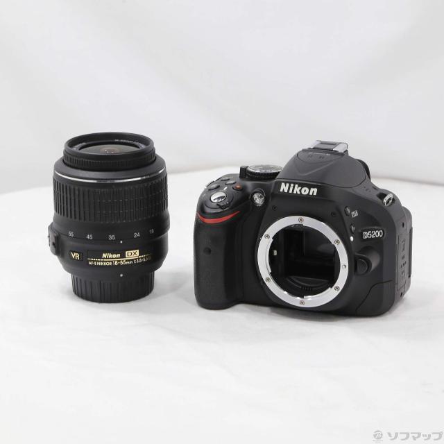 Nikon D5200 18-55VR レンズキット BLACK 【公式通販】