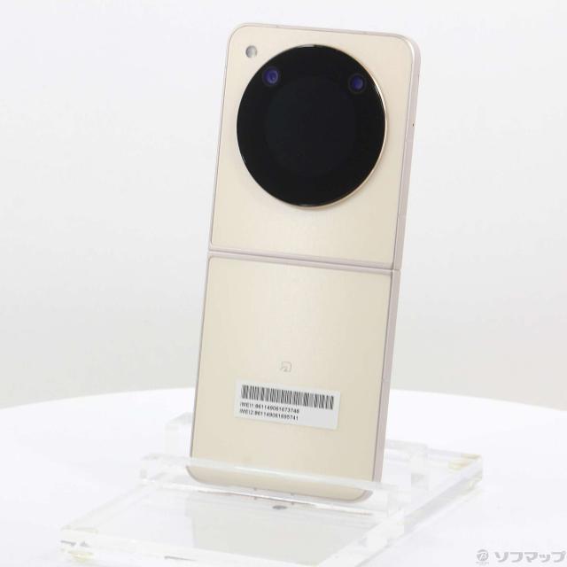中古)ZTE Libero Flip 128GB ゴールド A304ZT Y!mobile SIM