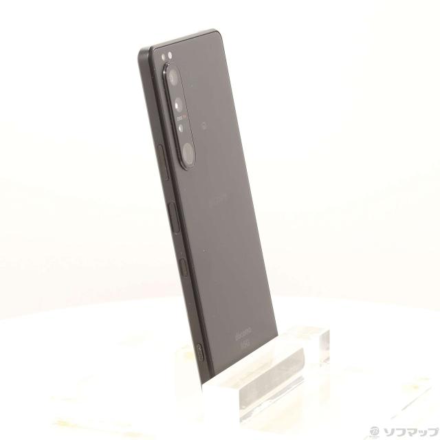 中古)SONY Xperia 1 III 256GB フロストブラック SO-51B docomo