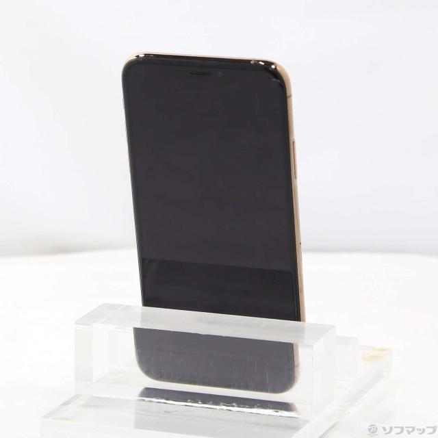 (中古)Apple iPhoneXS 256GB ゴールド MTE22J/A SIM無償性(295-ud)
