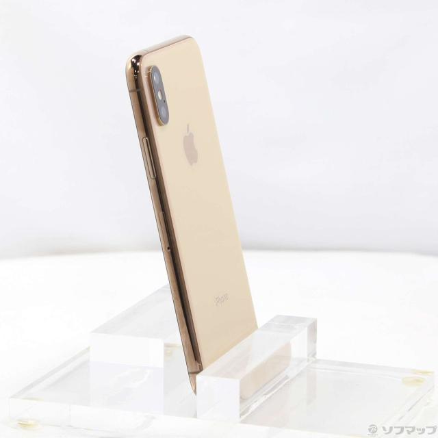 (中古)Apple iPhoneXS 256GB ゴールド MTE22J/A SIM無償性(295-ud)
